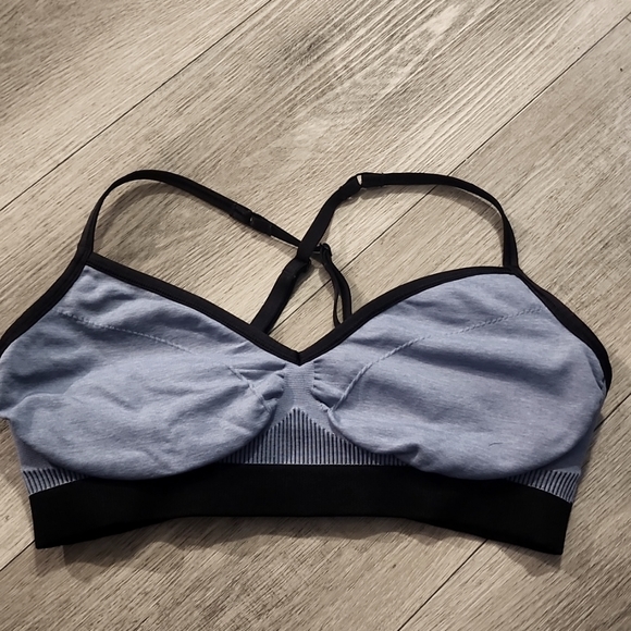 lululemon athletica Other - ⭐️Lululemon hold your Om bra heathered blue